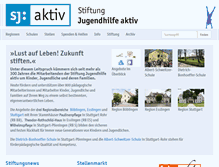 Tablet Screenshot of jugendhilfe-aktiv.de
